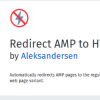 使用重定向AMP到HTML扩展名在Firefox和Chrome中禁用AMP