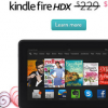 亚马逊在限定时间内将KindleFireHD的价格降至119美元