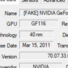 GPU-Z现在可以检测到伪造的Nvidia图形卡