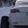 特斯拉Model3的雪轨比冬季轮胎还差