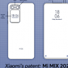 小米MIX2020的专利设计图在网上曝光
