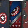 三星Galaxy Note10系列官方漫威超级英雄版手机壳的渲染图